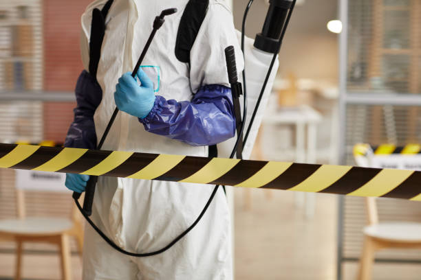 Professional Biohazard technician working in Sound Beach, NY